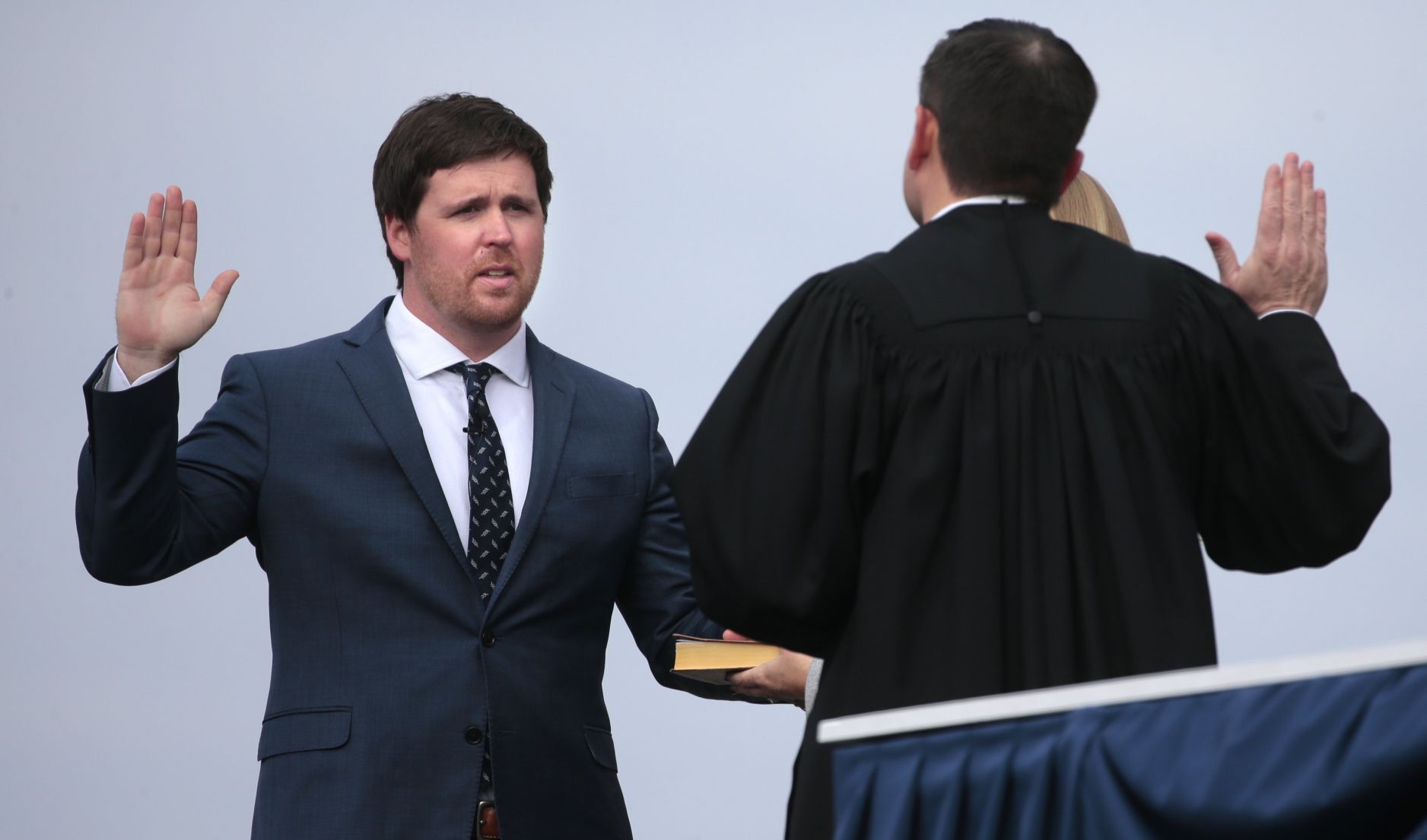 State leaders sworn-in at Bicentennial Inauguration